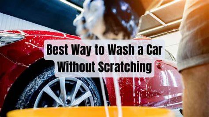 How can I dry my car without scratching it?