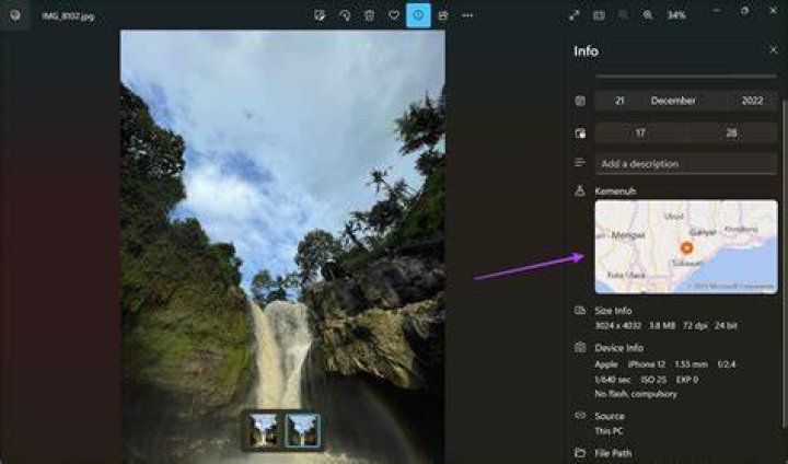 How can I find a location from a picture?