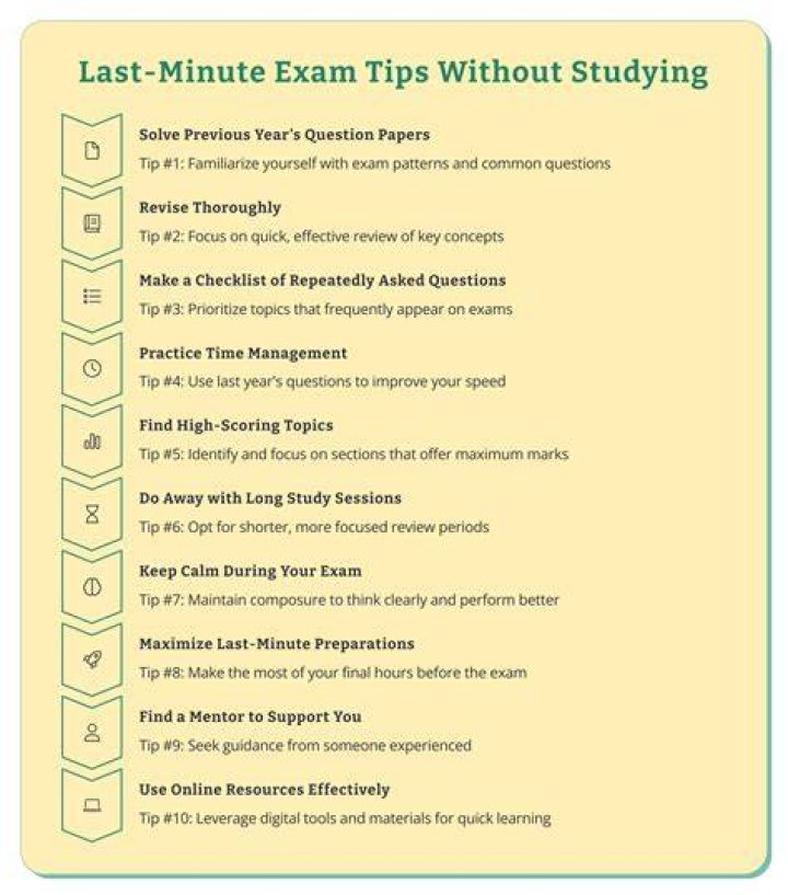 How can I pass a statistical exam without studying?