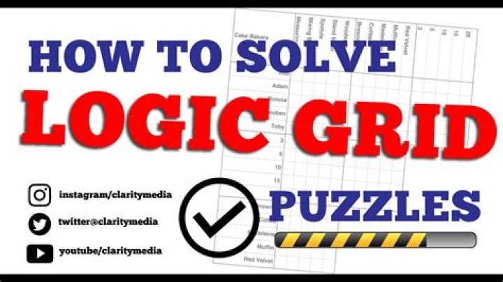 How can I solve a logical grid puzzle?
