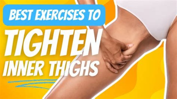 How can I tighten my inner thighs naturally?
