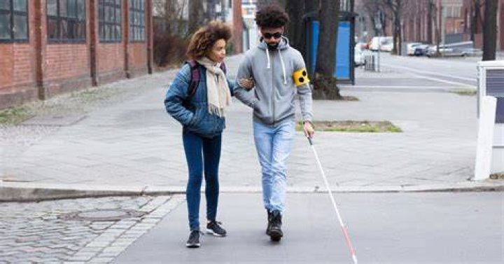 How can we help the blind people see?