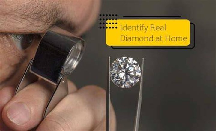 How can you tell a real diamond just by looking at it?