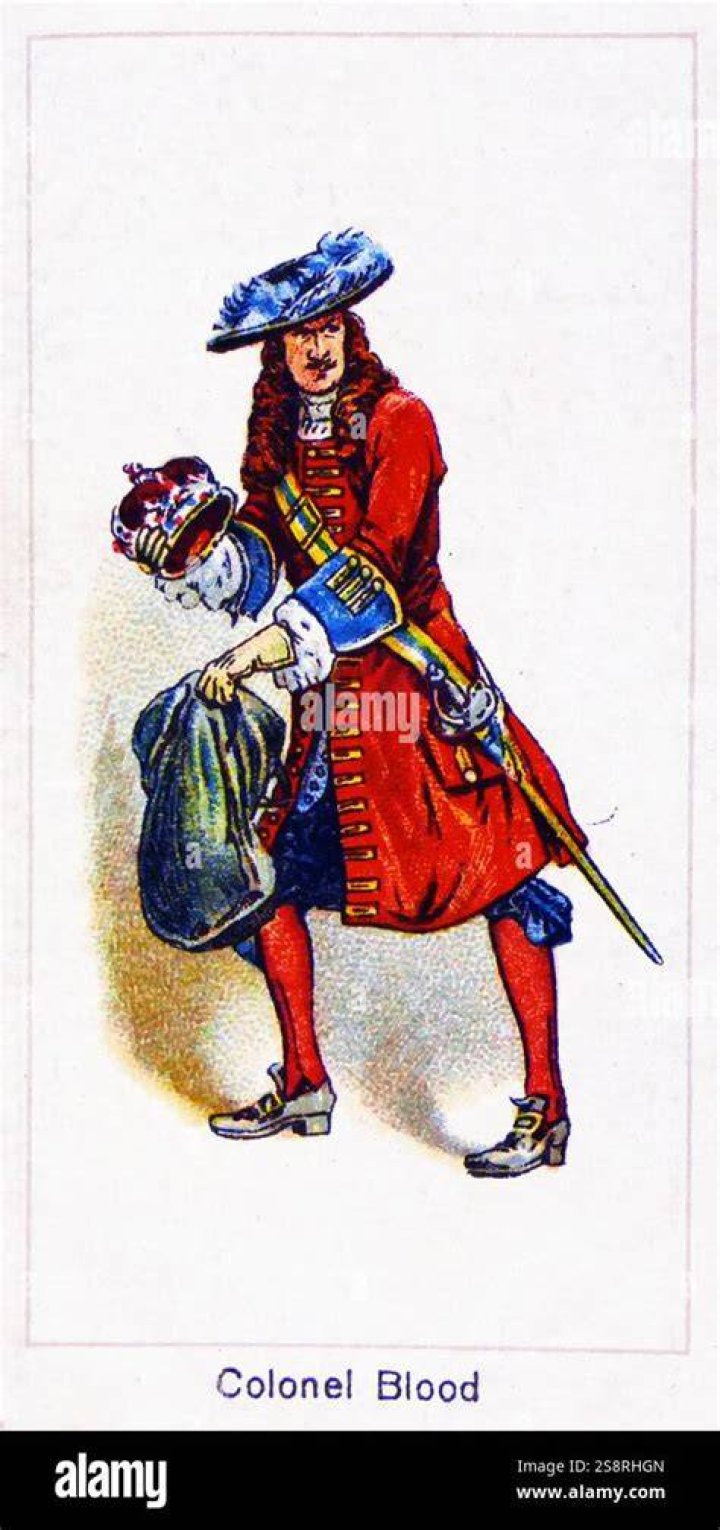 How did Colonel Blood steal the Crown Jewels?