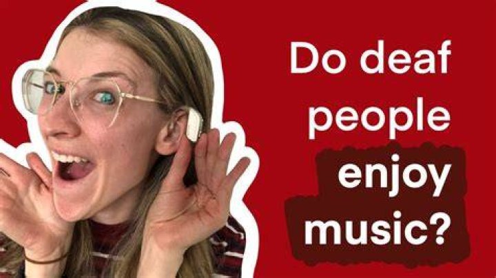How do deaf people enjoy music?