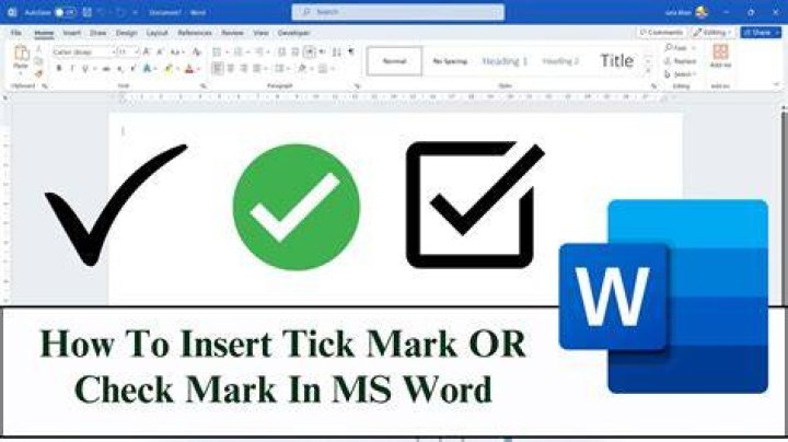 How do I change a check mark in Word?