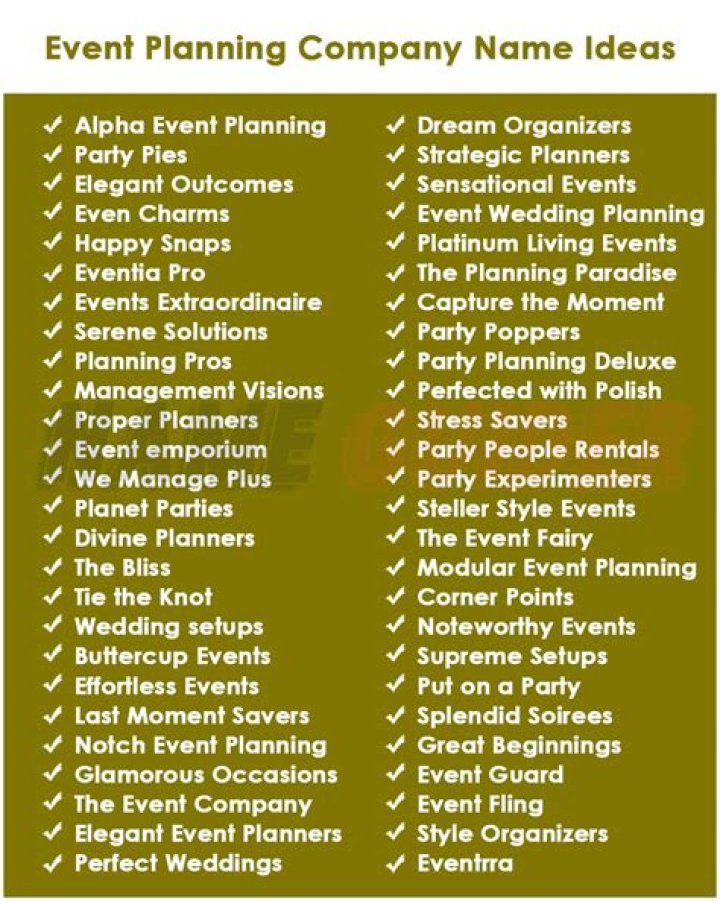 How do I find an event name?