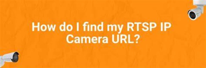 How do I find my IP camera URL?