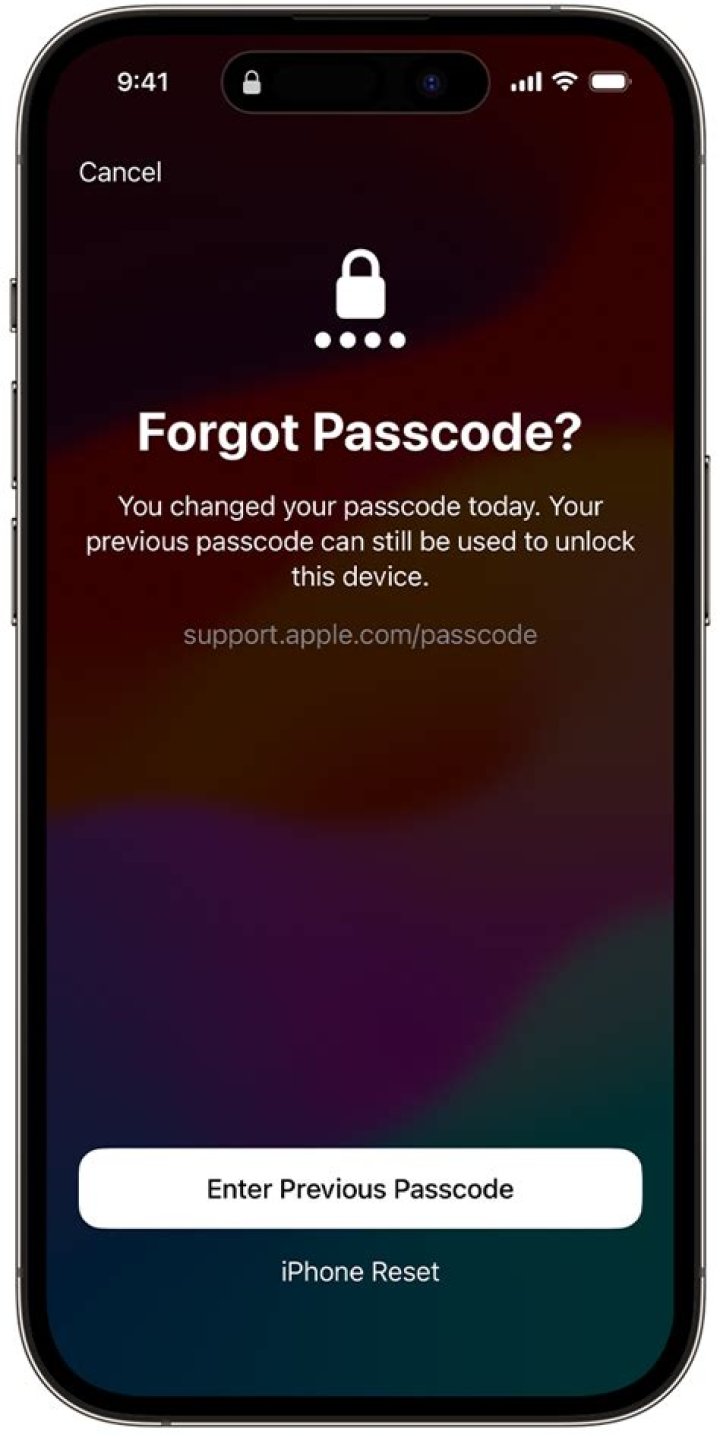 How do I find my passcode?