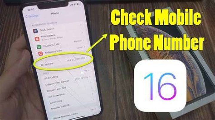 How do I find out what my mobile number is?