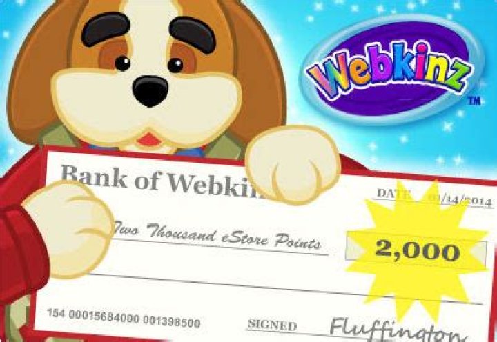 How do I get Free eStore points for Webkinz?