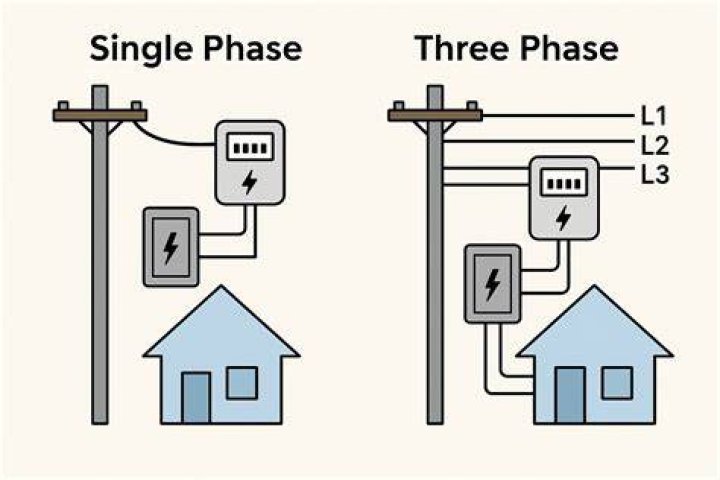 How do I know if my house is single phase or 3 phase?