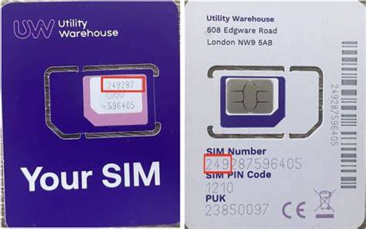 How do I know which SIM is mine?