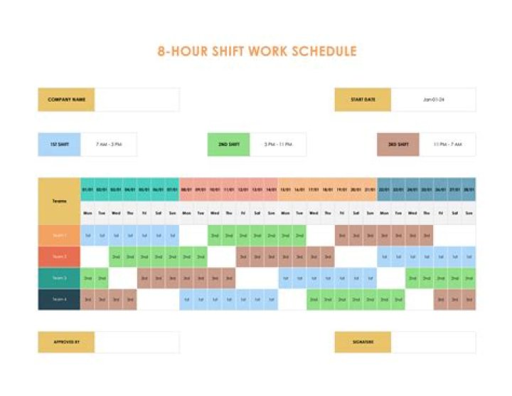 How do I make a business schedule?