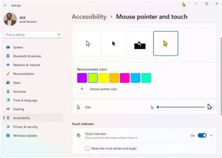 How do I make my mouse pointer active?