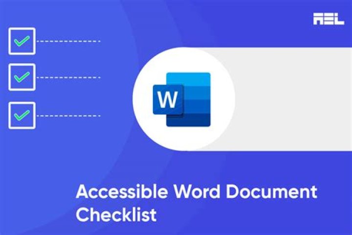 How do I make Word accessible?