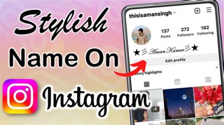 How do I name my Instagram?