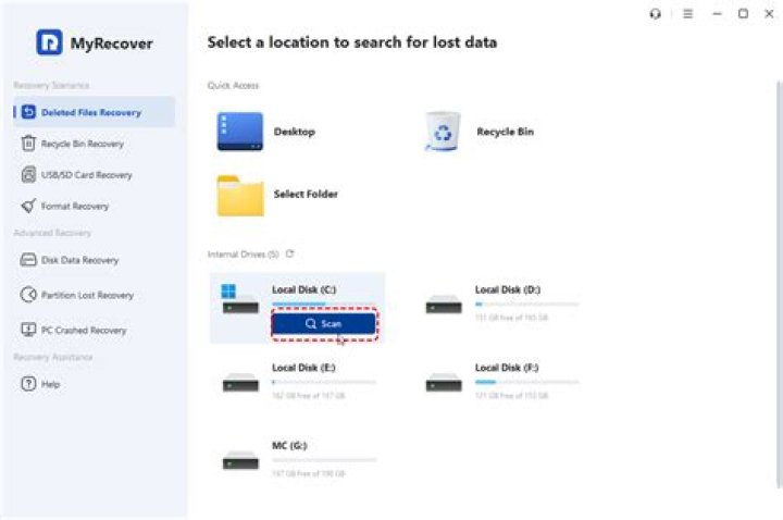 How do I recover a lost password?