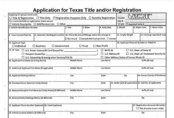 How do I register an out of state vehicle in Texas?