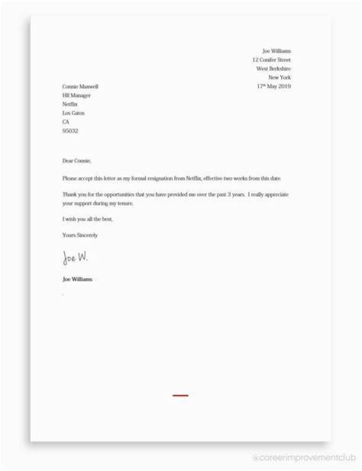 How do I resign properly?