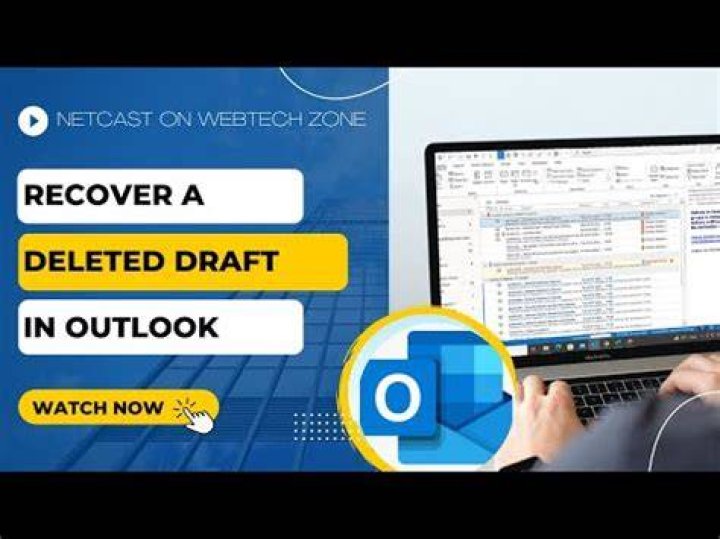 How do I retrieve a draft email that was not saved?