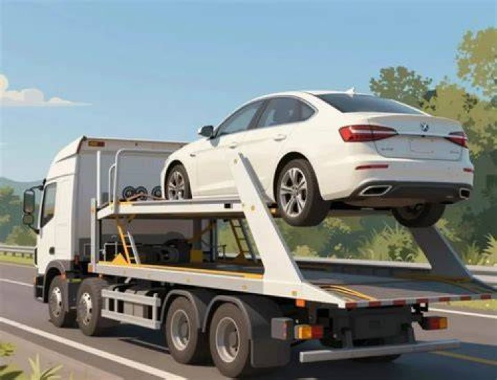 How do they transport new cars?