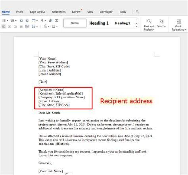 How do you address a letter to an unknown recipient?
