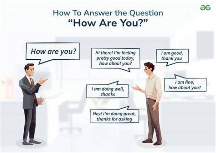 How do you answer a question without answering it?