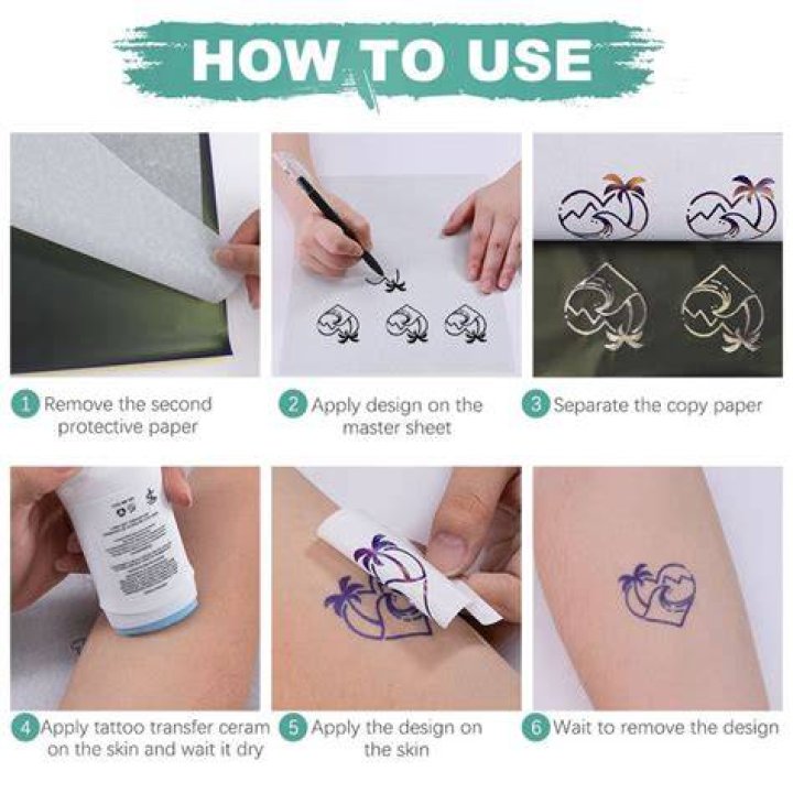How do you bleach a tattoo?
