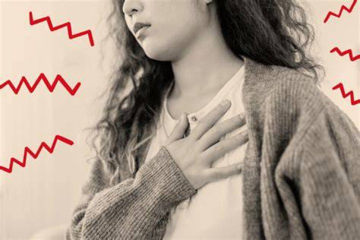 How do you calm a racing heart?
