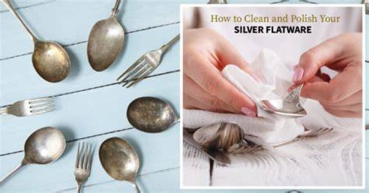 How do you clean a silver polishing cloth?