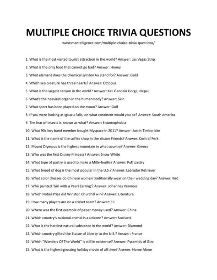 How do you come up with a good trivia question?