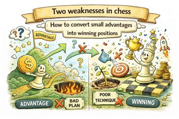 How do you convert advantages in chess?