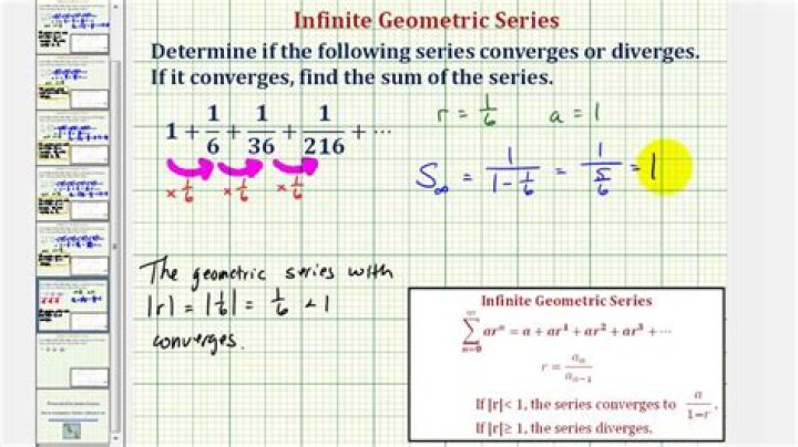 How do you determine if a sequence is infinite?
