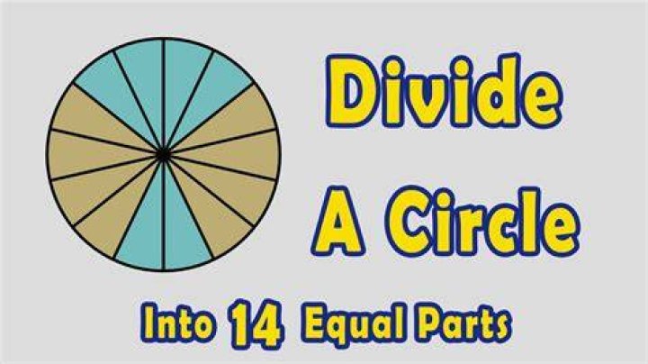 How do you divide a circle into 13 equal parts?