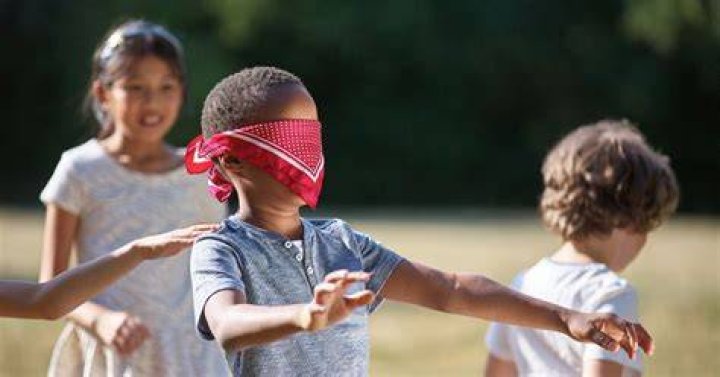 How do you do a blindfold activity?