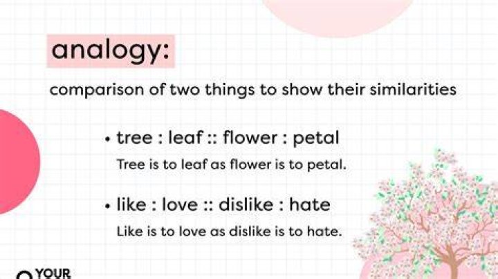 How do you find the analogy of a word?