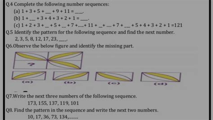 How do you find the next number in a sequence?