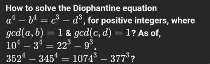 How do you find the particular solution to a Diophantine equation?