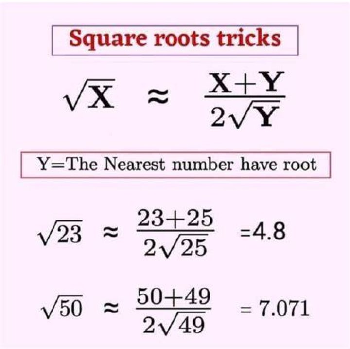 How do you find the square root without using a calculator?