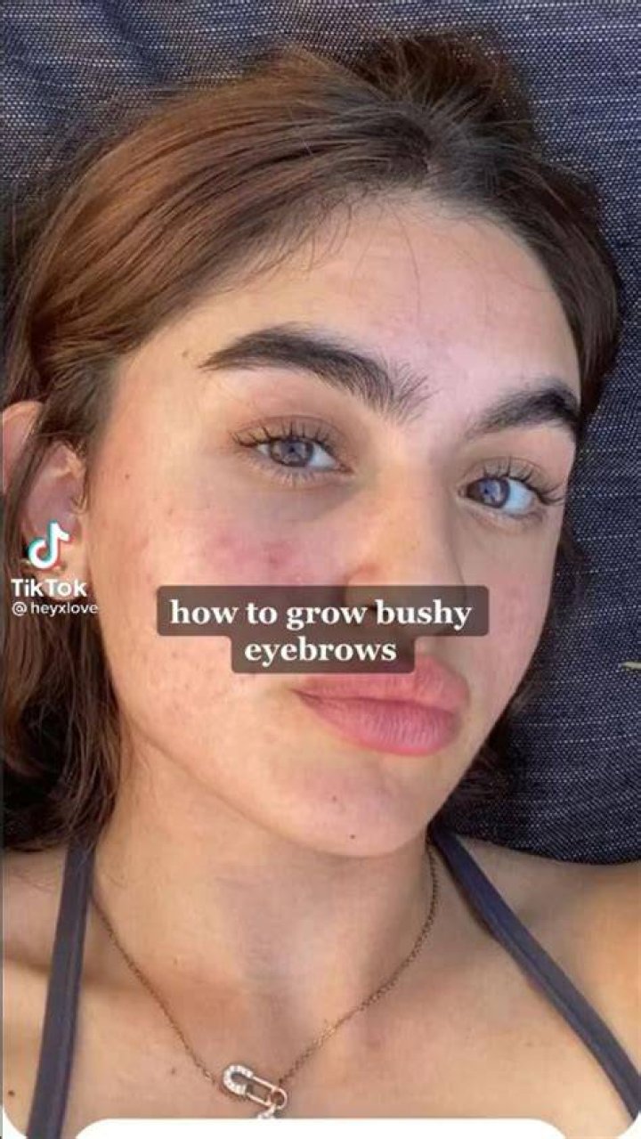 How do you get big bushy eyebrows?