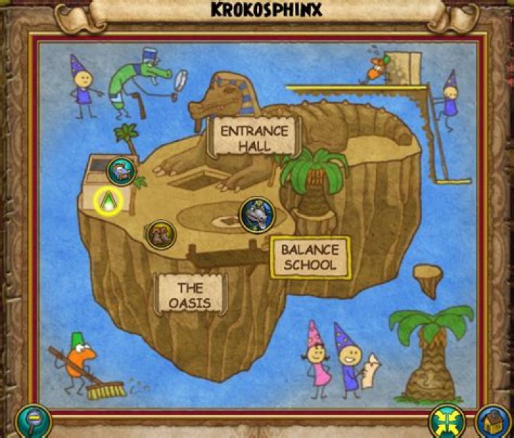 How do you get to Krokotopia in Wizard101?