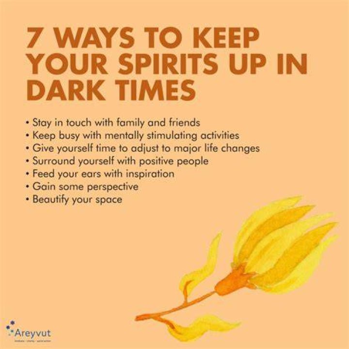How do you keep someone's spirits up in the hospital?