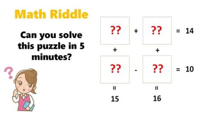 How do you make a riddle in math?