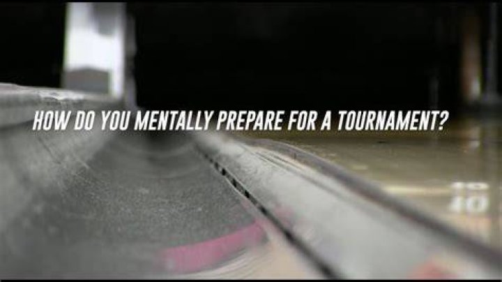 How do you mentally prepare for a tournament?