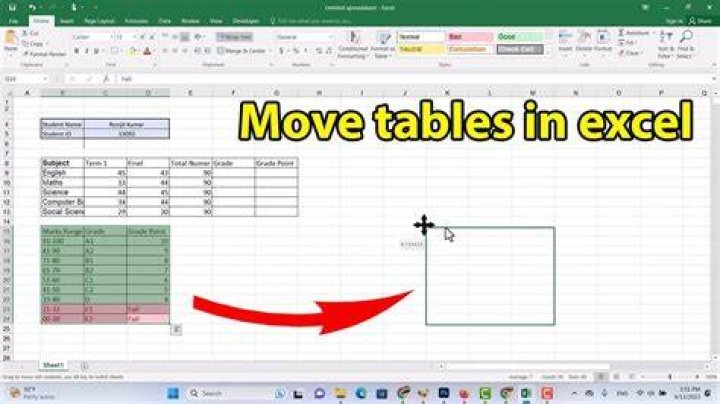 How do you move part of a formula?