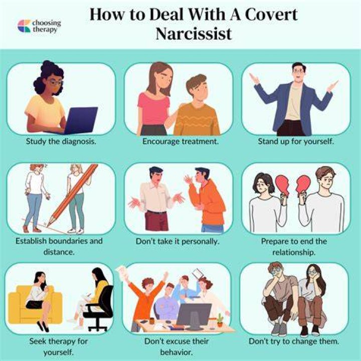 How do you outsmart a covert narcissist?