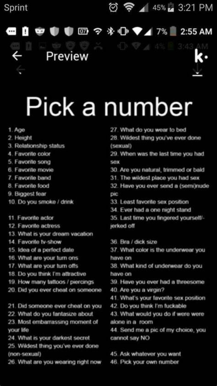 How do you play pick a number game?