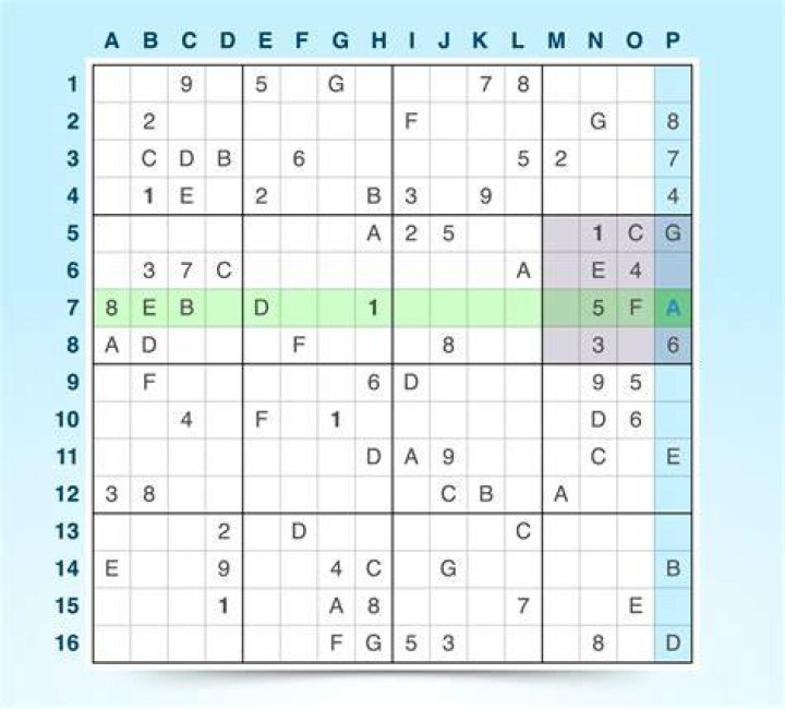 How do you play sudoku alphabet?