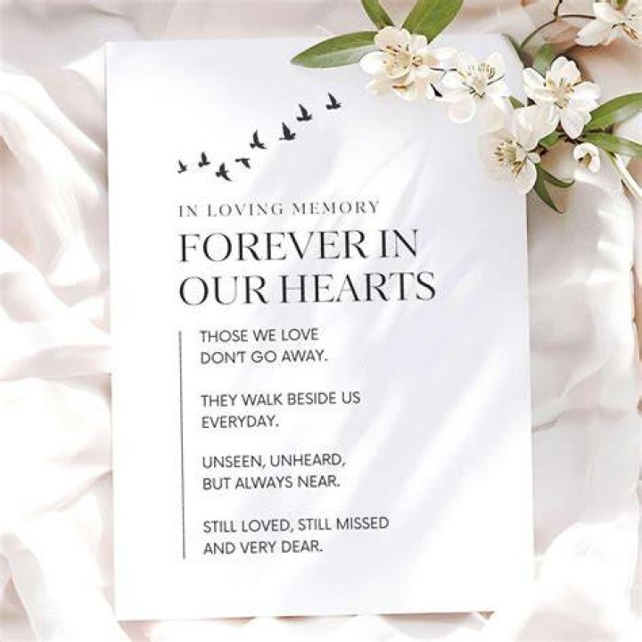 How do you say forever in our hearts?